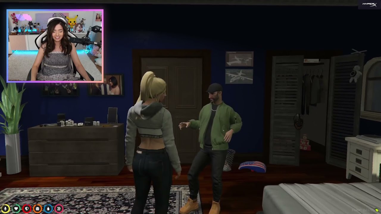 Pokimane impressed with AnthonyZ's RP Skillz || GTA 5 RP NoPixel