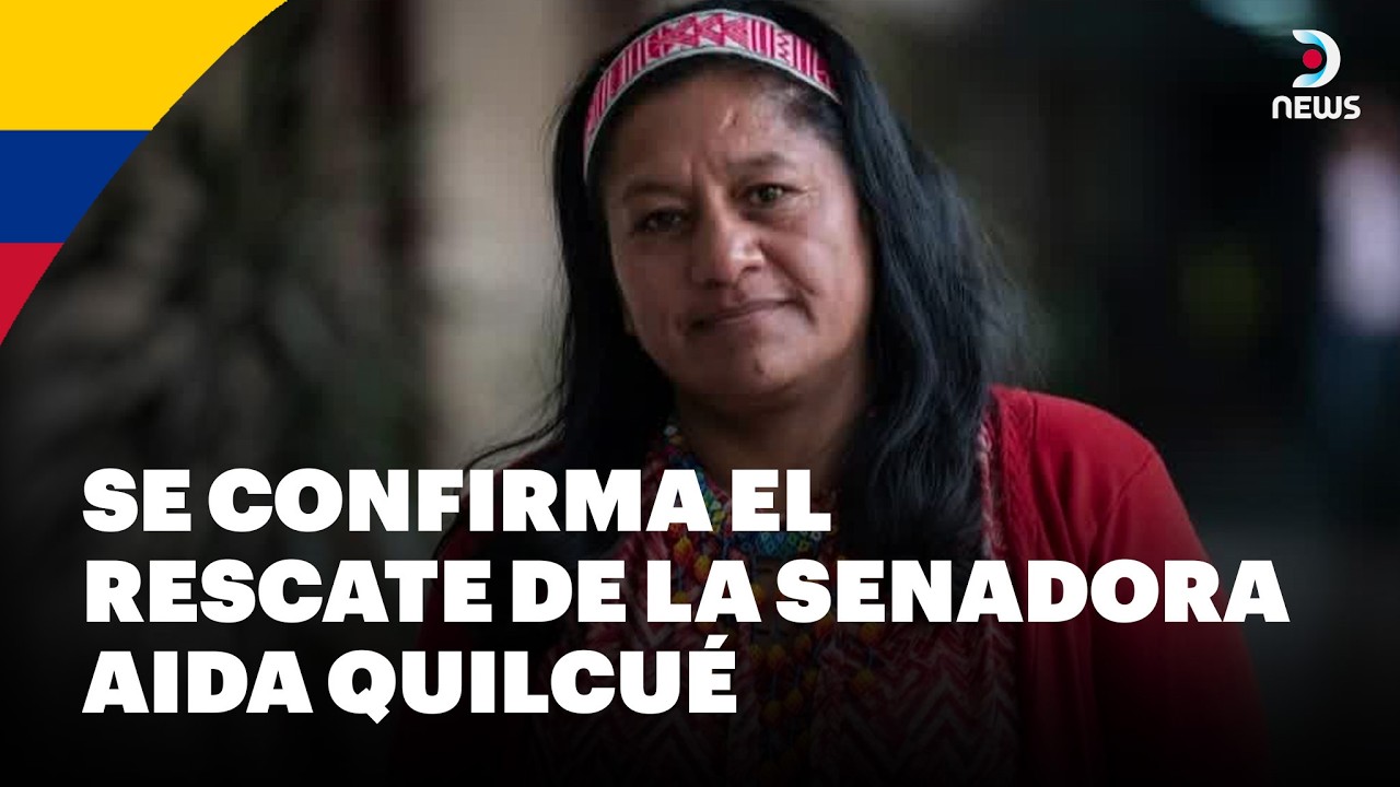 🚨 Colombia: Extraen a la senadora Quilcué y su equipo de la zona protegida | DNews