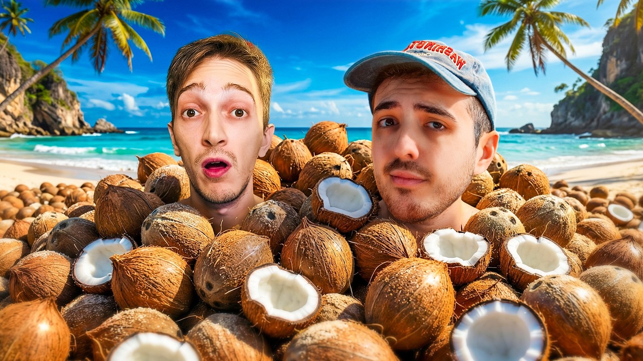 FINALMENTE I NAUFRAGHI SONO RIUSCITI A SCAPPARE DALL'ISOLA DESERTA!