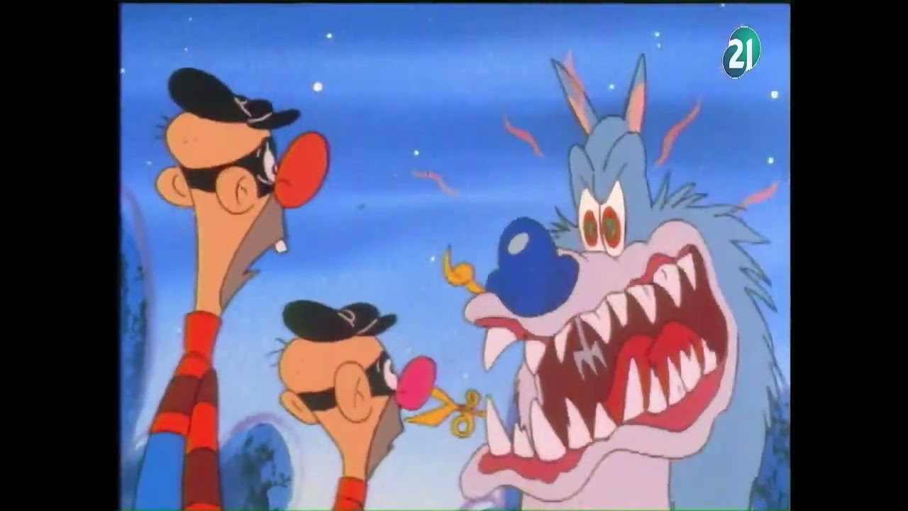 Shnookums and Meat- Marsupilami shorts (1993, High quality)