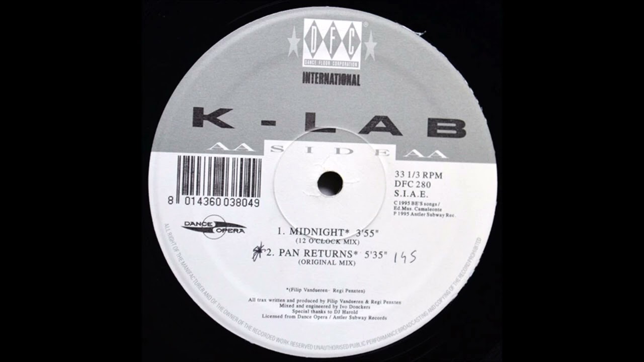K-Lab - Pan Returns (Original Mix) -1995-