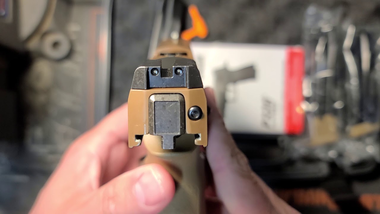 Sig P320 Unboxing