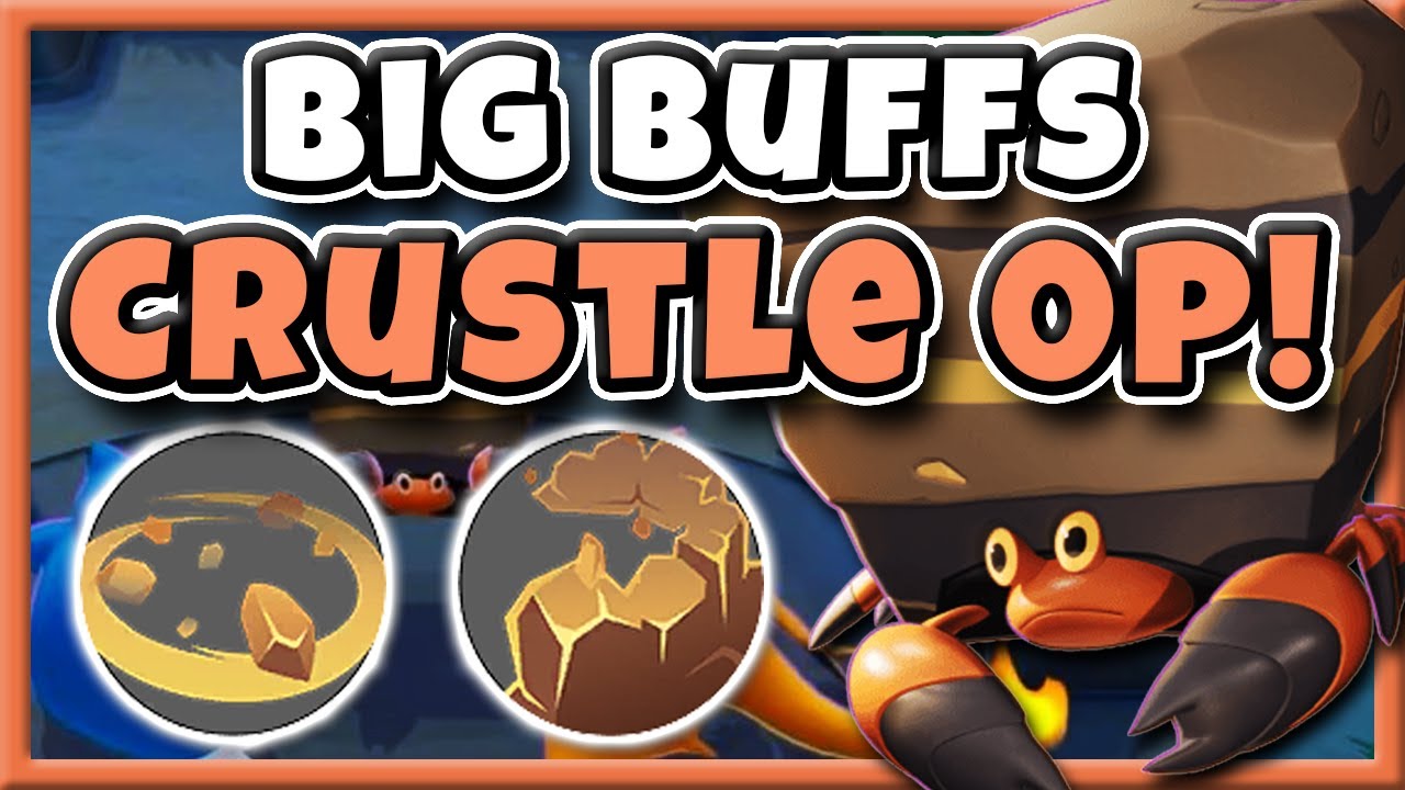 CRUSTLE BUFFS ARE SO GOOD - Crustle Defender Guide Pokemon Unite