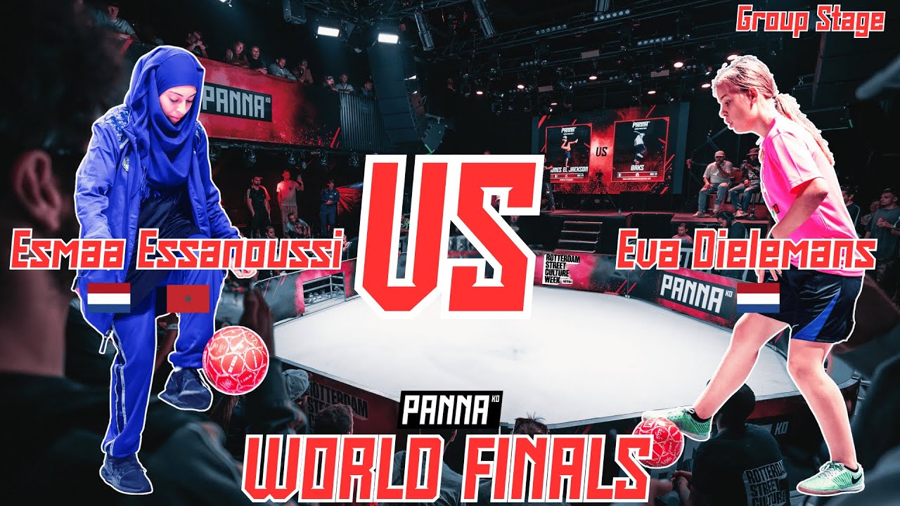 Esmaa Essanoussi vs Eva Dielemans | Panna Knock Out World Finals 2024 | Group Stage