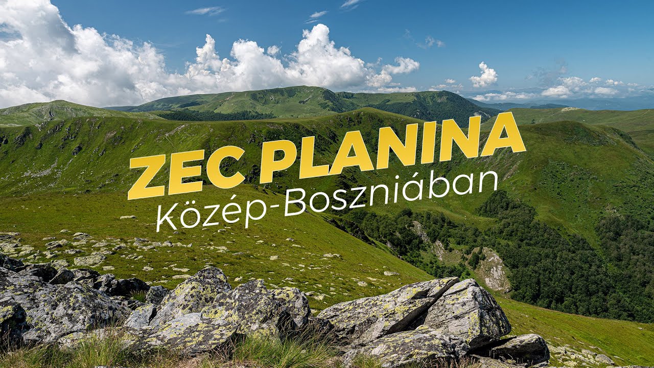 Zec planina gerinctúra a Vranica hegységben