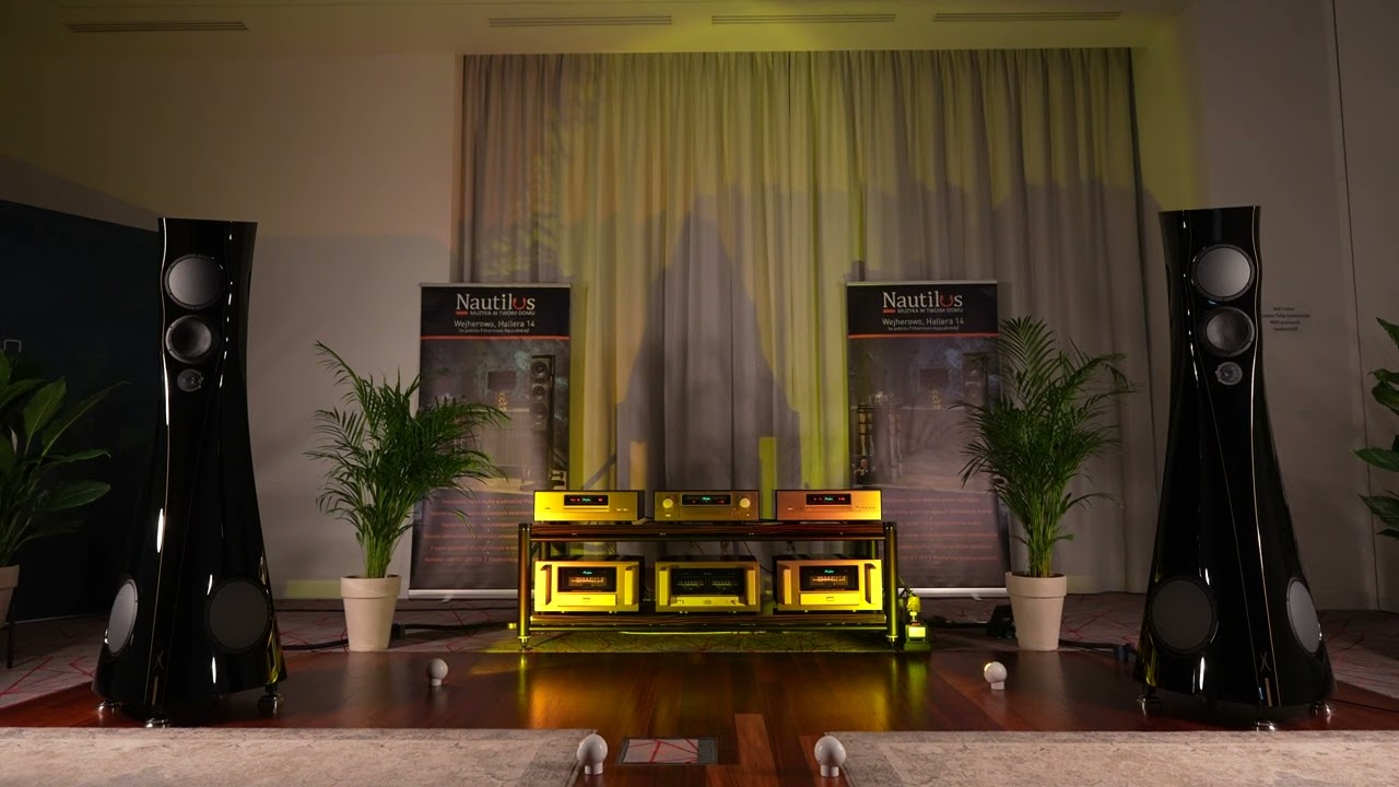 Estelon Forza ＆ Accuphase c-3850, dp-1000, dc-1000, A-300, P-7500 - Warsaw Audio Video Show 2023