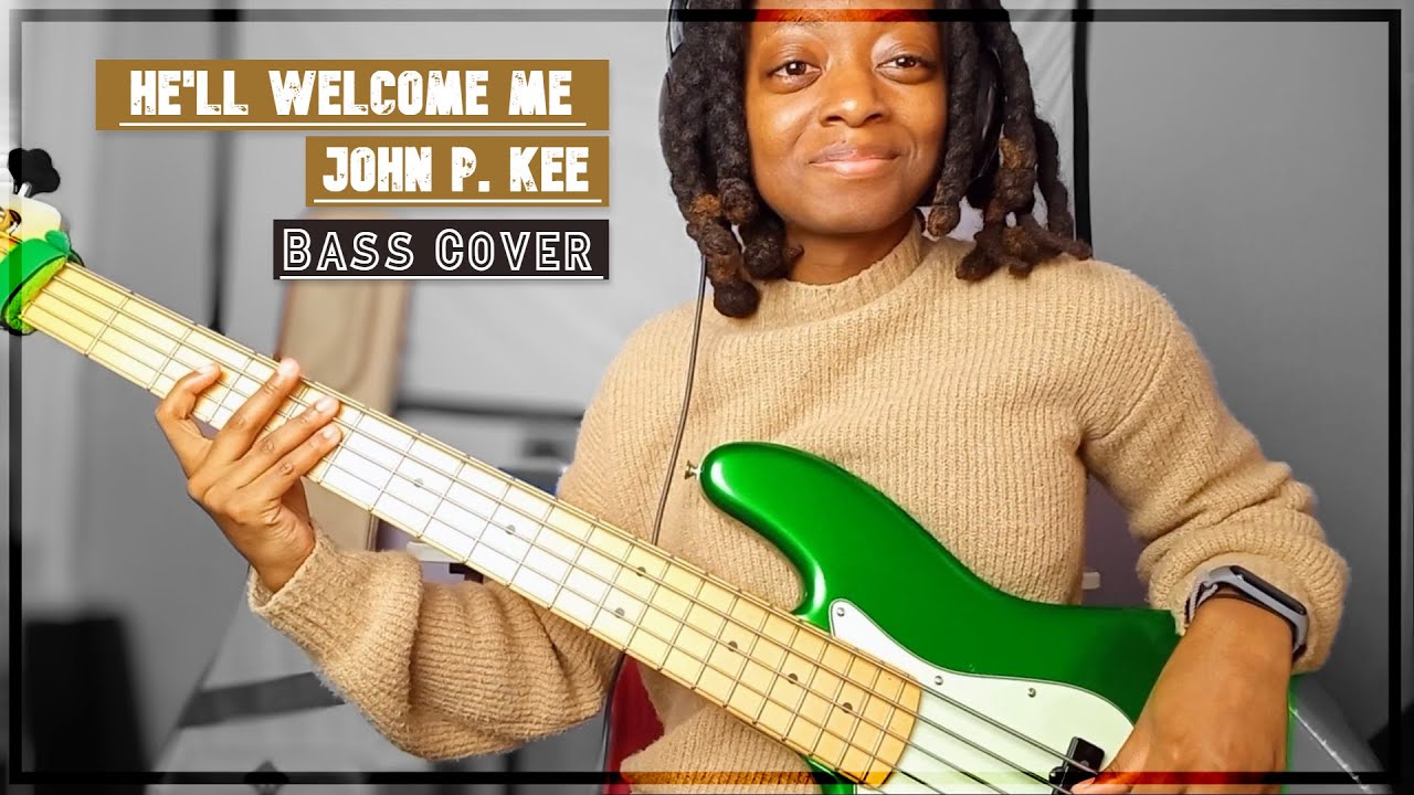 Fender Player Plus Jazz Bass V / He'll Welcome Me [John P. Kee] Gospel Bass Cover || Ashl3yMusic