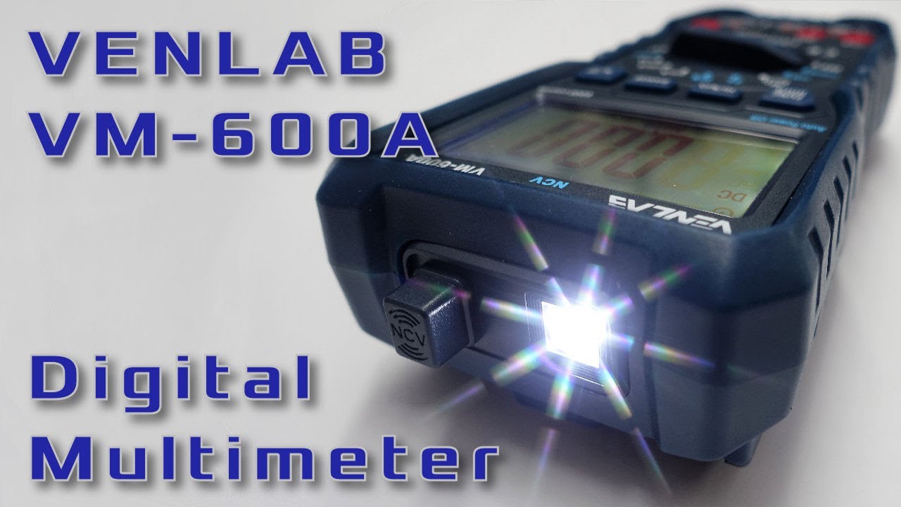 Test Digital Multimeter VENLAB VM-600A