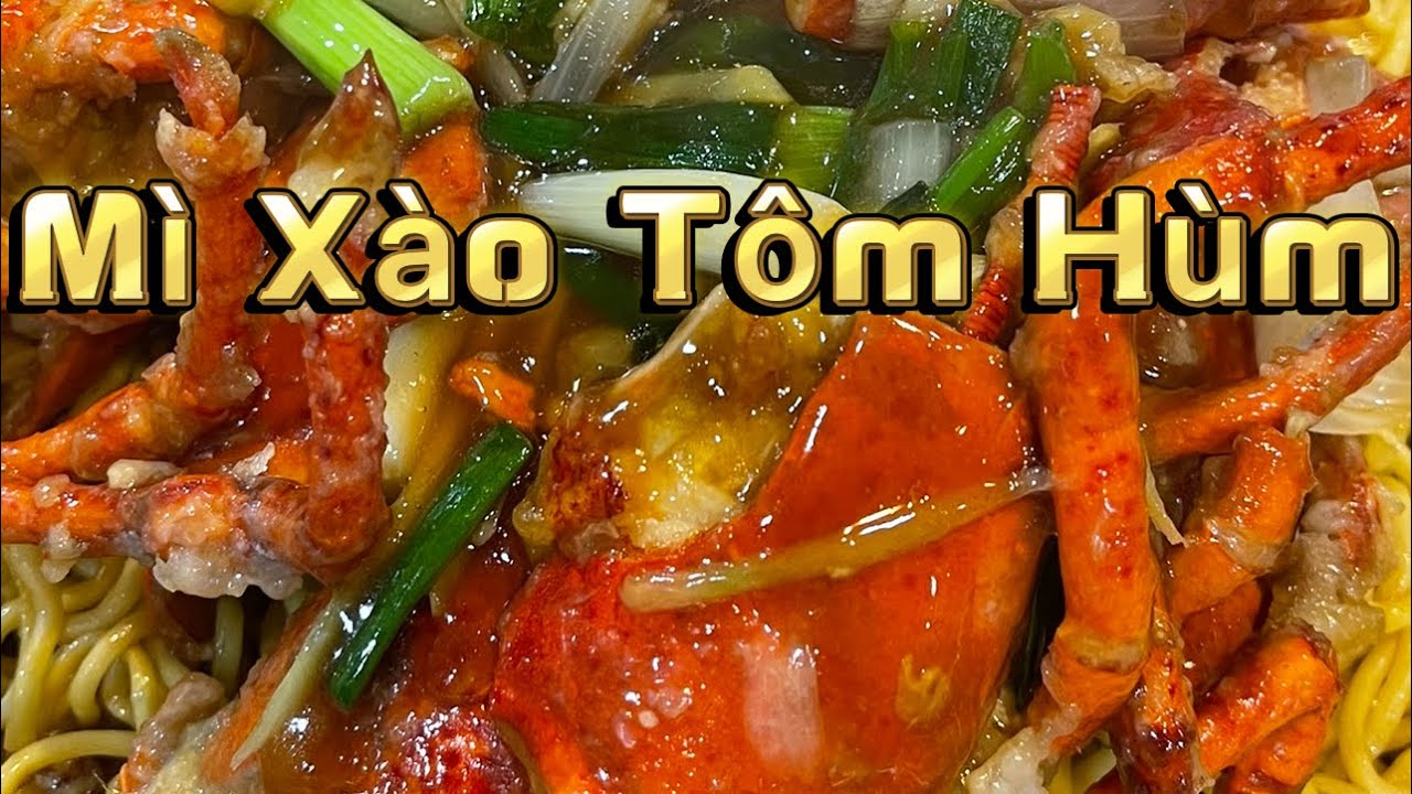 |161| CÁCH XÀO MÌ TÔM HÙM ( LOBSTER)CHUẨN VỊ TRUNG HOA .