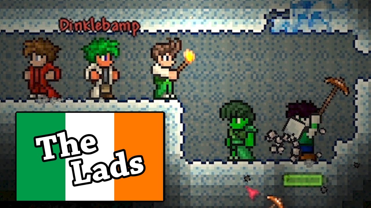 We Gathered Every Irish Youtuber to Play Terraria