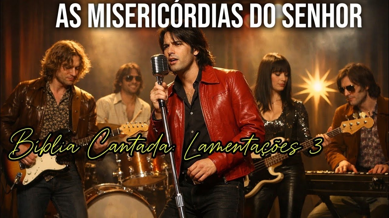 As misericórdias do Senhor - Lamentações 3 em pop rock retrô 