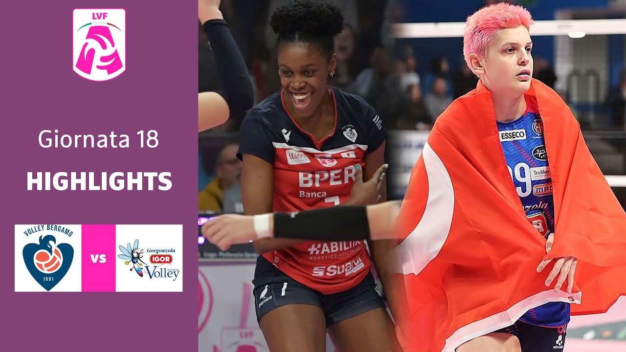 Bergamo - Novara | Highlights | 18^ Giornata Campionato 2022/23 | Lega Volley Femminile