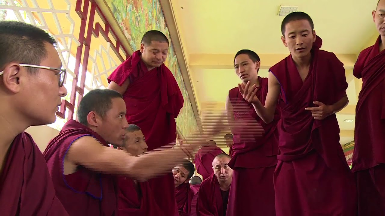 ༄༅། །སེར་བྱེས་མཁས་སྙན་གྲྭ་ཚང་གི་ཞོགས་ཆོས་སྐབས་སུ་འཛིན་གྲྭ་སོ་སོས་རྩོད་པའི་བརྙན་ཐུང་།