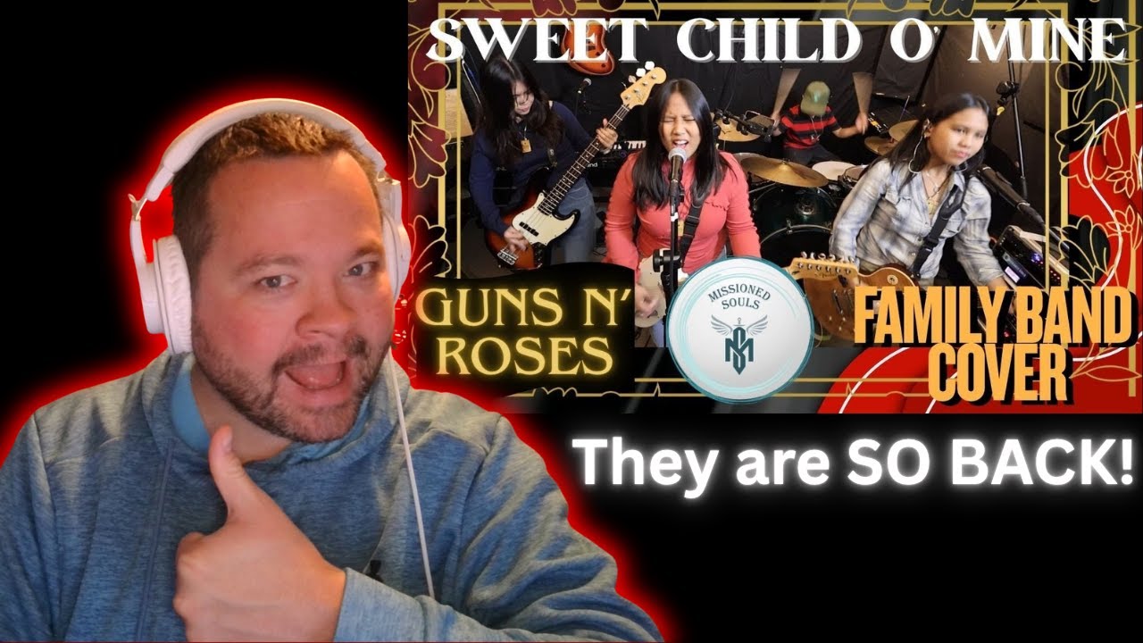 SWEET CHILD O' MINE - Guns N' Roses | Missioned Souls | семейная группа - Реакция!