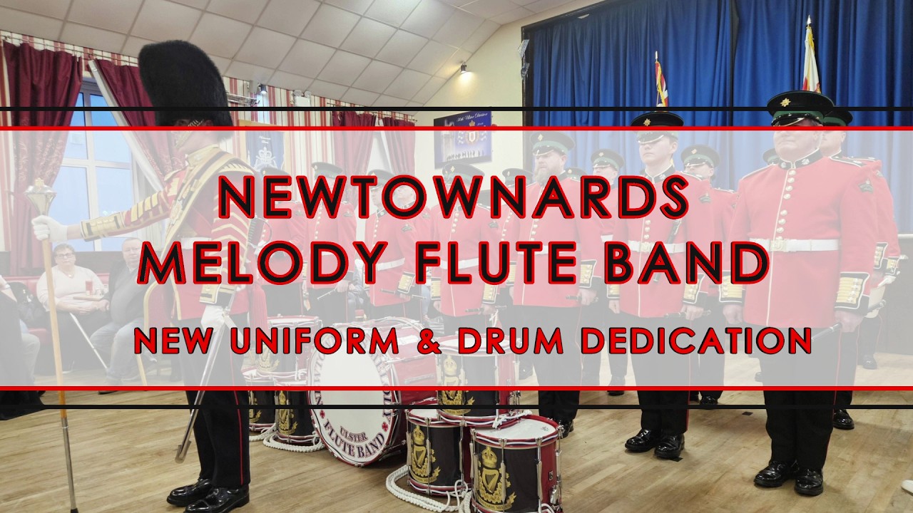 Newtownards Melody Flute Band - Full dedication service and parade, 4th April 2026