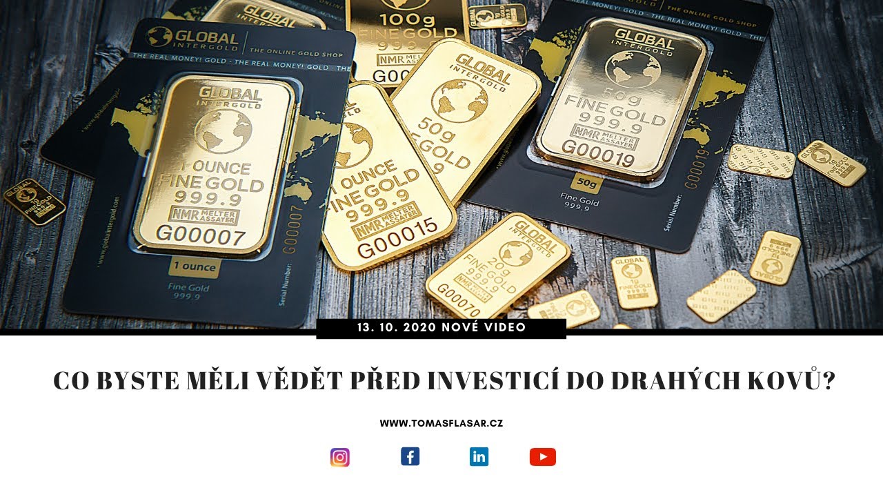 Co byste měli vědět před investicí do drahých kovů?