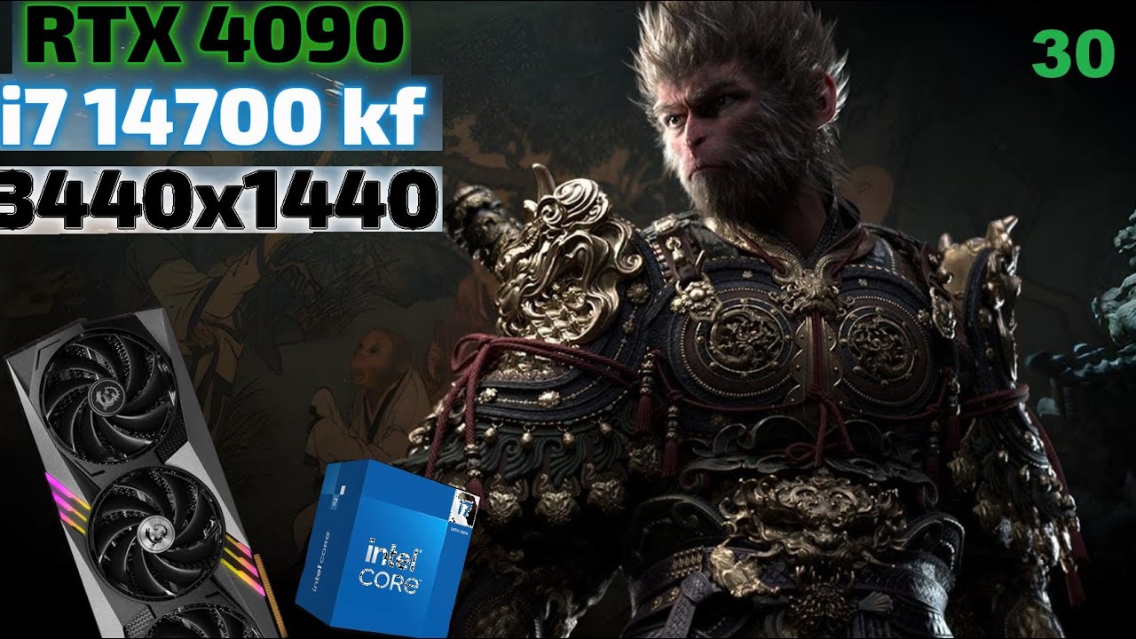Black Myth  Wukong 3440*1440 DLSS 4.5  VS Native Cinematic Settings i7 14700kf + RTX4090