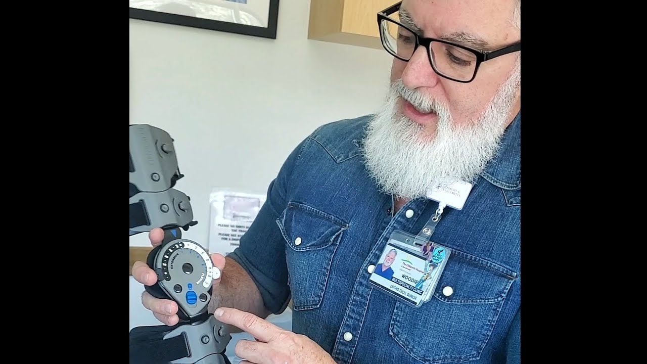 Applying a Locking Hinged DME- Elbow Brace, (part 2 of 2)