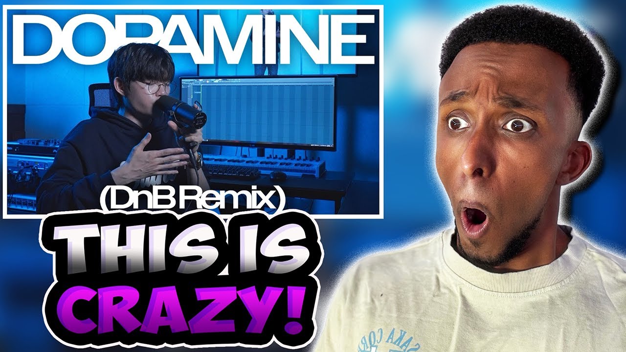 He Upgraded Himself | WING - Dopamine (DnB Remix) | UK Reaction