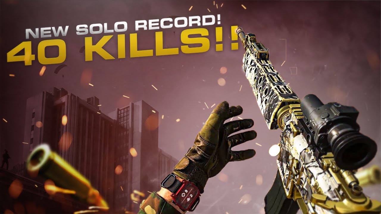 BREAKING MY SOLO KILL RECORD \ 40 Kills solo