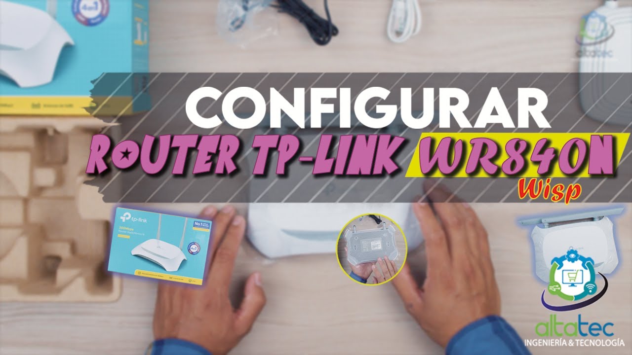 Como CONFIGURAR Router Tp-Link WR840N en Modo WISP (Paso a Paso)