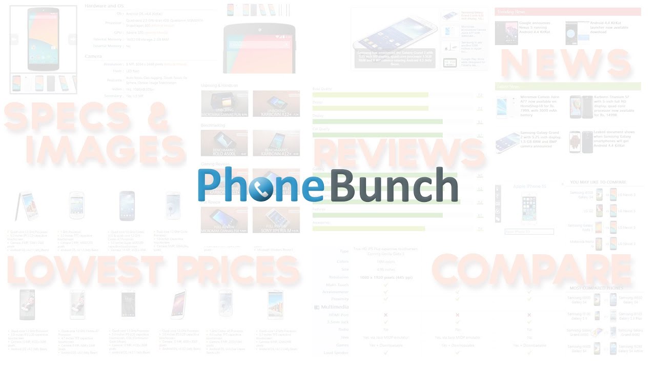 PhoneBunch - Everything About Phones