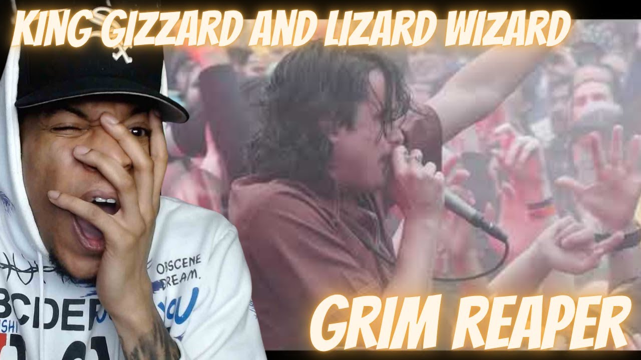 HE CAN RAP TOO!? KING GIZZARD AND LIZARD WIZARD - GRIM REAPER (LIVE) | REACTION