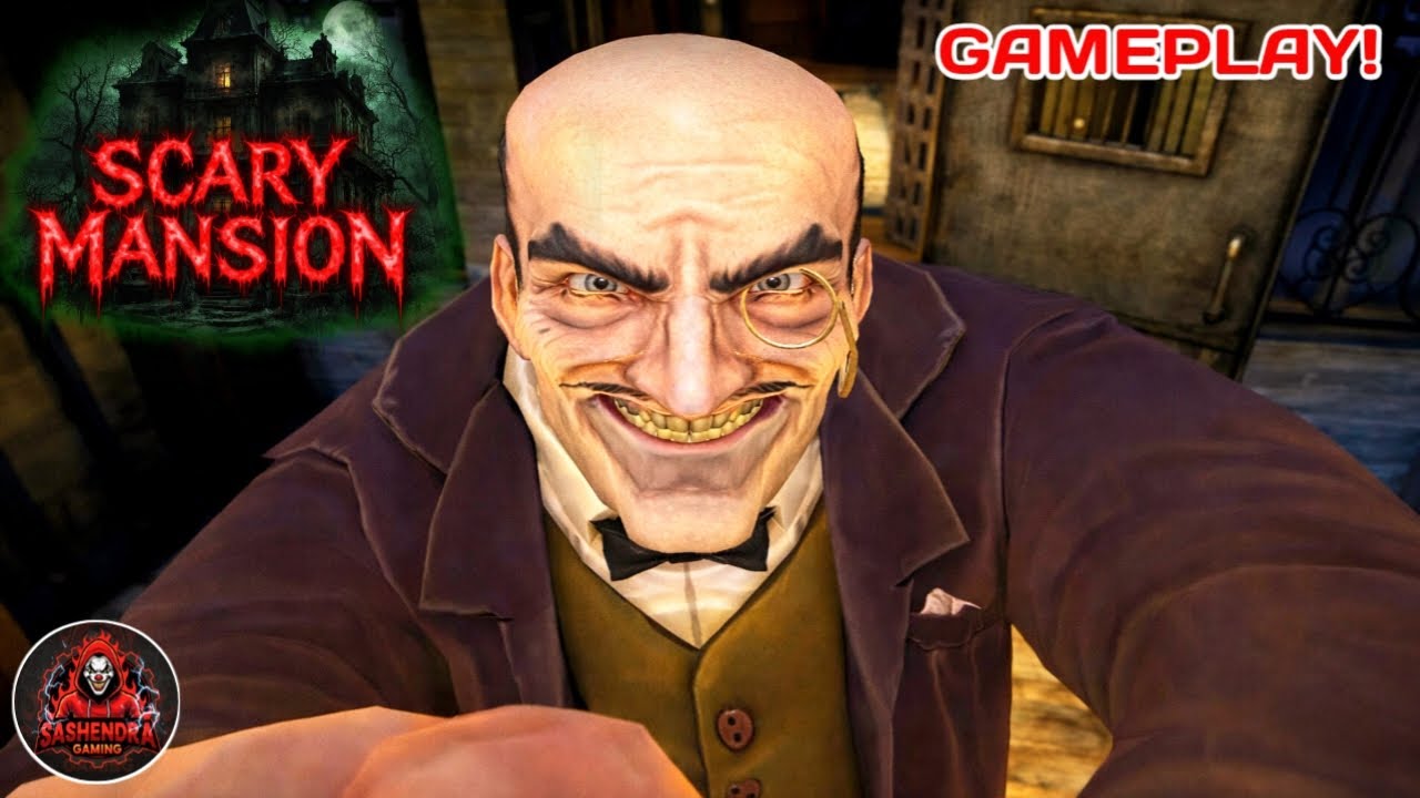 Scary Mansion Horror Game 3D 👻🔥 | Full Hindi Gameplay Walkthrough 🎮 | Can I Escape? 😰