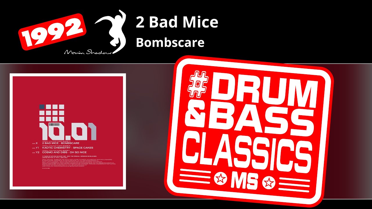2 Bad Mice: Bombscare | SHADOW1001-X | Moving Shadow
