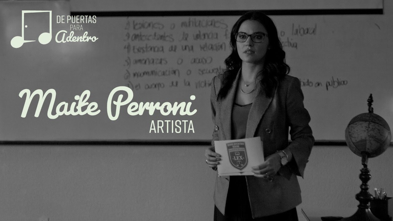 Maite Perroni, entre la música y la actuación - De puertas para adentro - El Espectador
