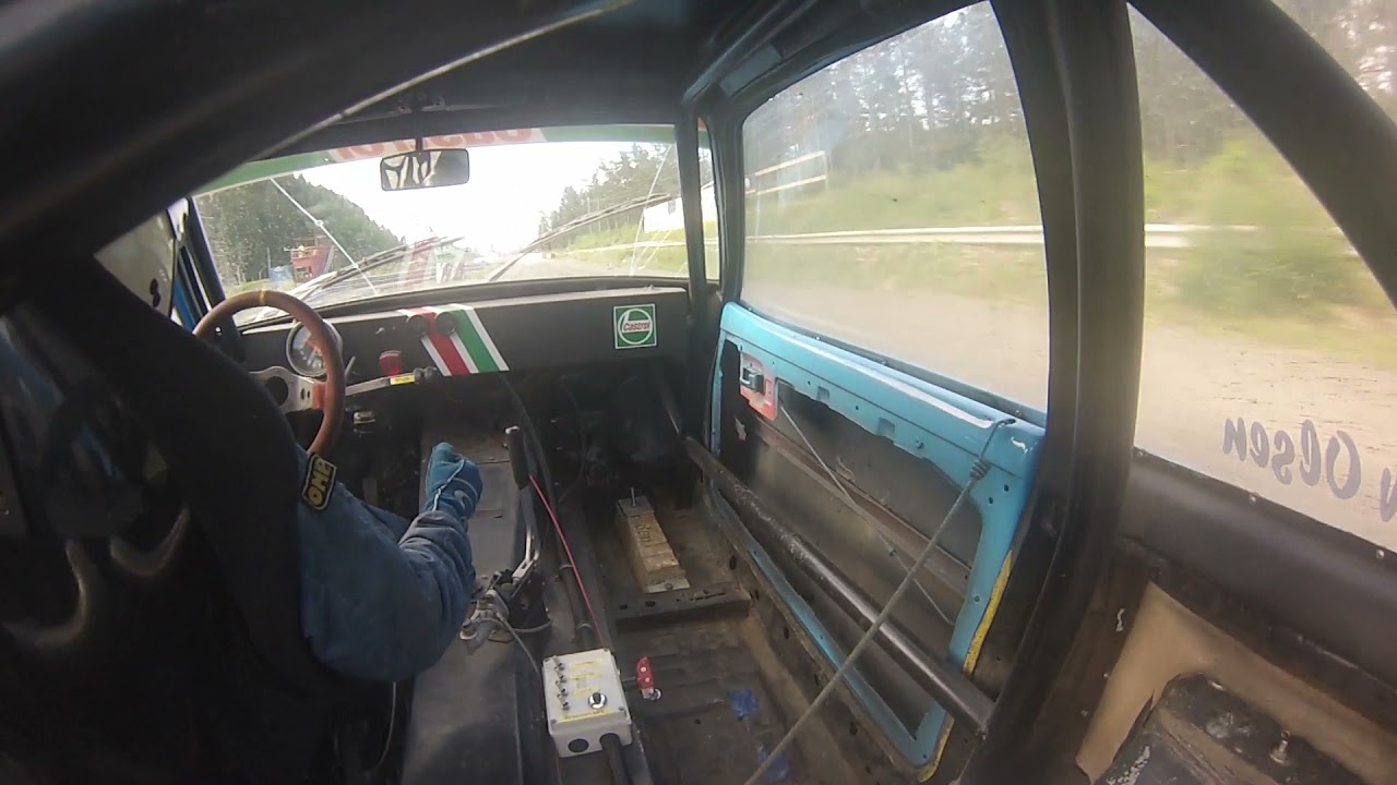 Trening Rallycross Ford Escort MK2 Konsmo
