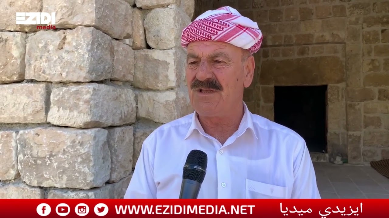 ترميم وتجديد مزار آمادين في معبد لالش في مراحله الاخيرة