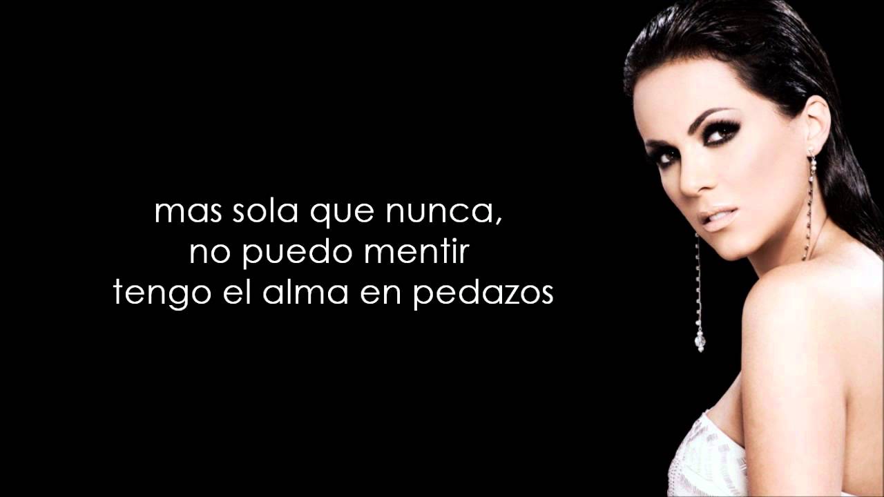Edith M&aacute;rquez - Dej&eacute;moslo As&iacute; (con letra)