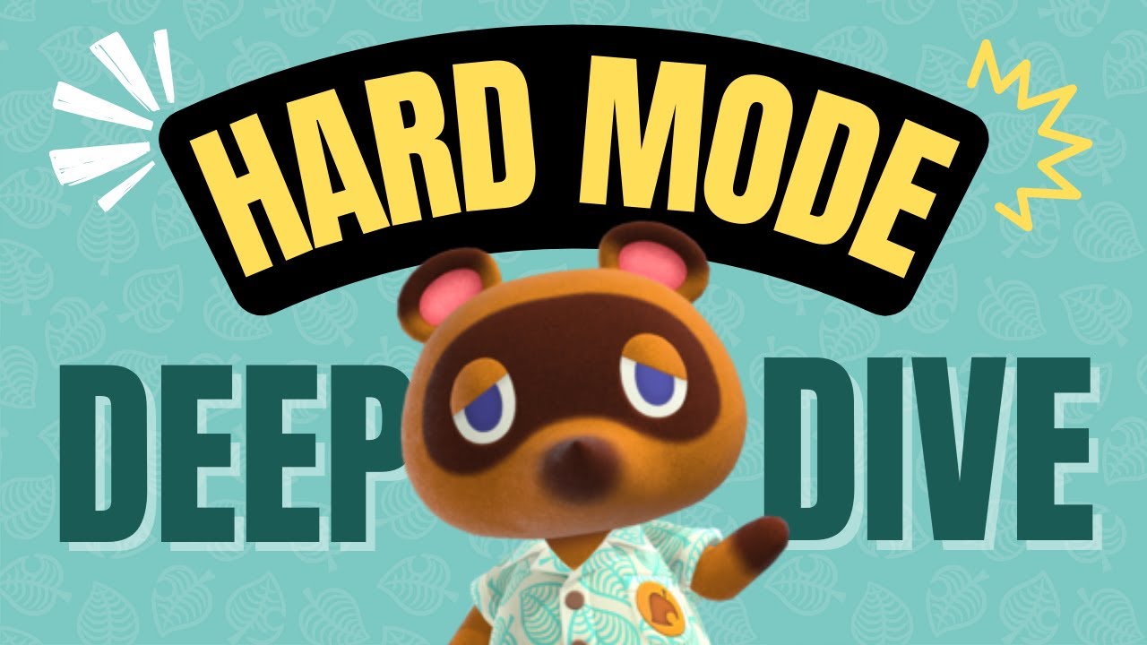 A Deep Dive into Animal Crossing HARD MODE!!!