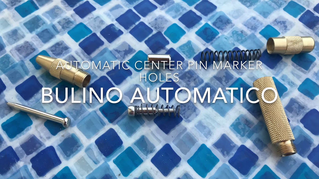 Bulino Automatico - Automatic center pin marker holes