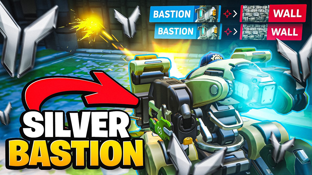 This Silver Bastion Had The Greatest Aim Ever... - Overwatch Spectating