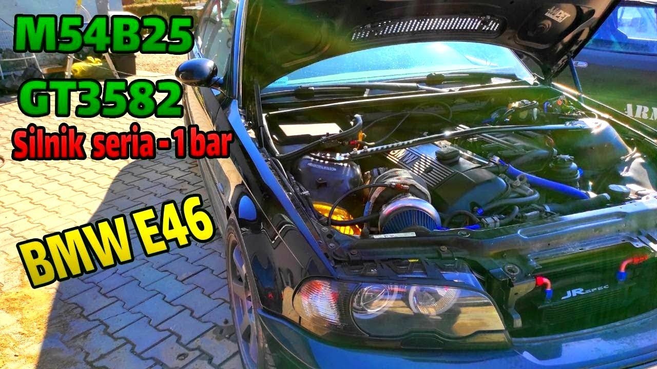 BMW E46 2.5 Turbo z gt35 + emu classic  - kolektor ssący, swirl pot i strojonko