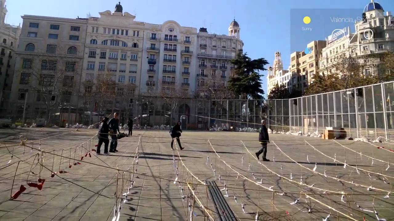 Primera Mascletà con Google Glass - Fallas troughglass