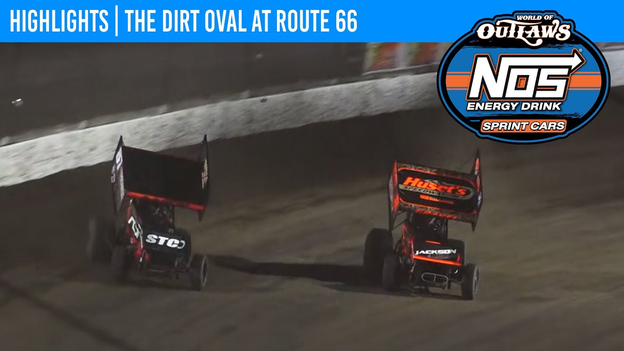 Автомобили World of Outlaws NOS Energy Drink Sprint | Гоночная трасса Route 66 | 18 октября 2024 ...