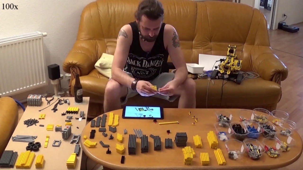 LEGO speedbuild MOC 39663 - 2020 Liebherr LR 11000 - Part 2