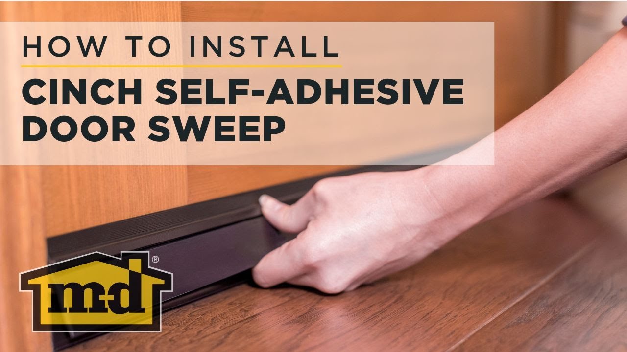 M-D Building Products Cinch&trade; Self Adhesive Door Sweep