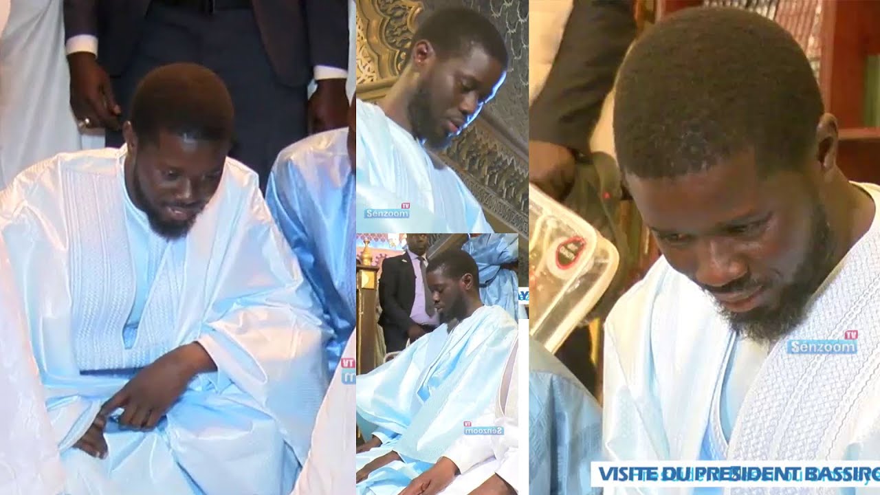 Visite du Président Bassirou Diomaye Faye la Grande Mosquée de Touba