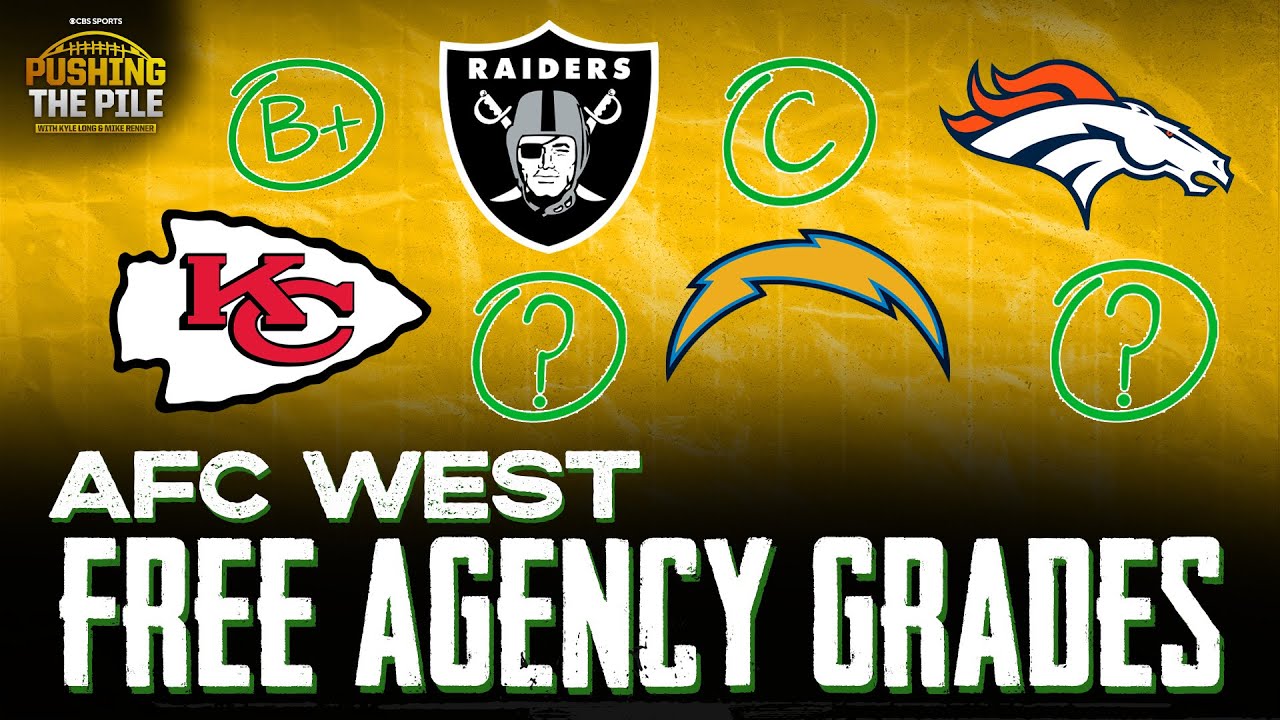 Grading AFC West Free Agency | Chiefs Make Stay Active, Chargers Lose Major Talent  | PTP