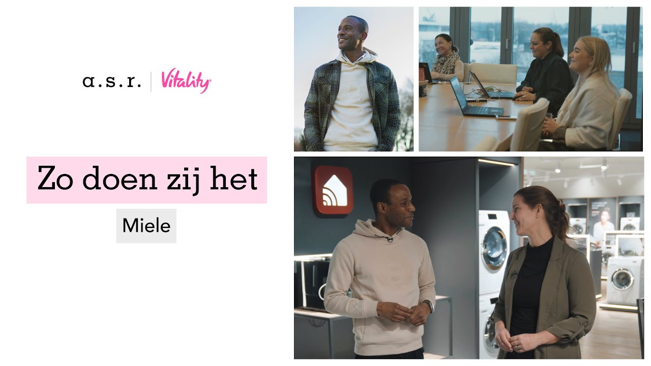 #short Zo doen zij het bij MIELE | a.s.r. Vitality | 2