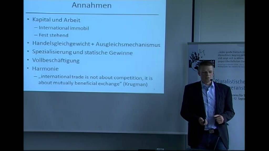 Reinhard Schumacher: Dekonstruktion der Theorie der komparativen Kostenvorteile