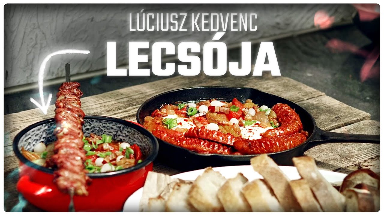 LECCS DO IT! 🧅🫑🍅 | Egy Klasszikus és egy Spéci Lecsó Kamadóban