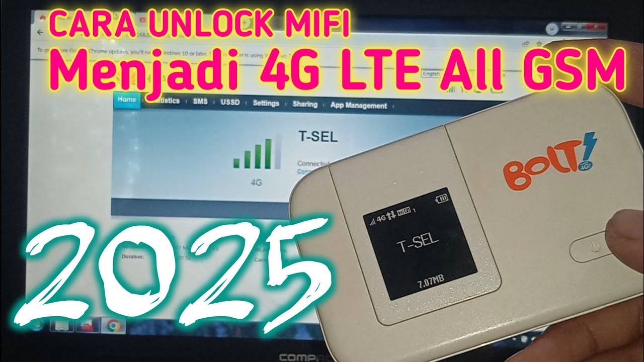 Cara Unlock Bolt E5372s Menjadi 4G All GSM Operator - Tahun 2025