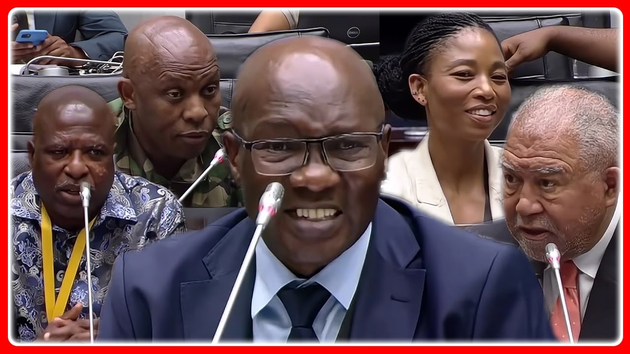 General Dumisani Khumalo Ends Evidence Submission To AD HOC Committee