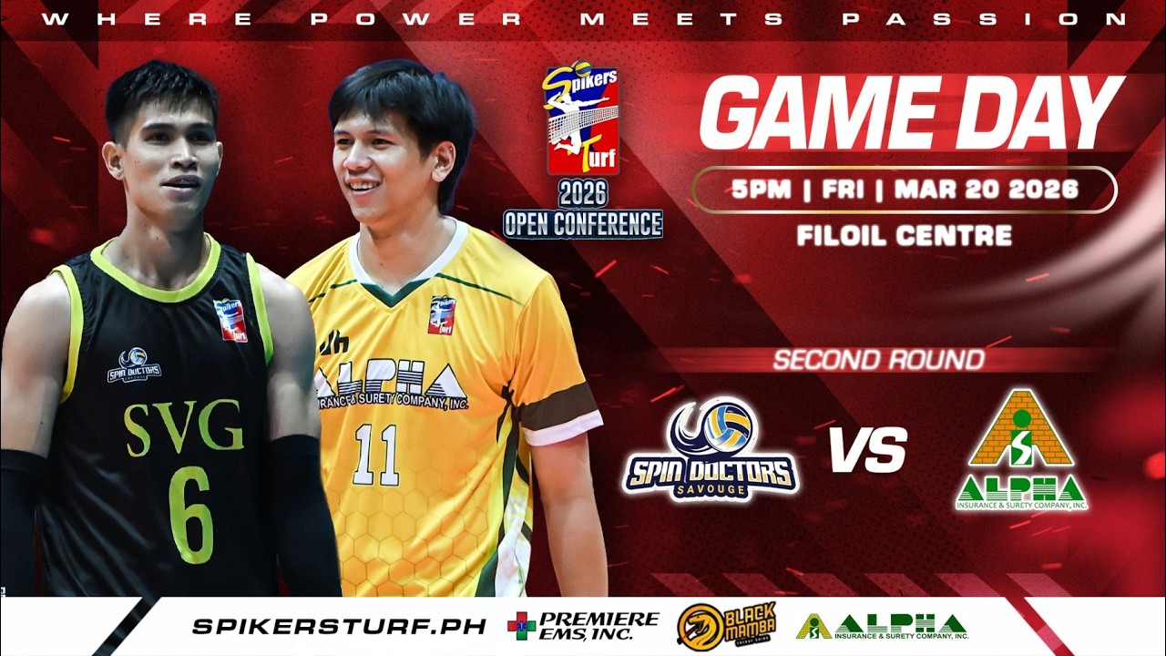 SAVOUGE vs. ALPHA - Full Match | Second Round | 2026 Spikers' Turf Open Conference