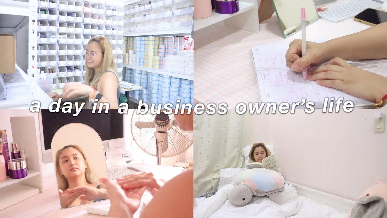 a day in a life of a business owner & content creator (voiceover edition)